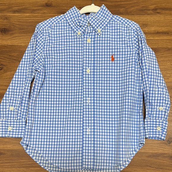 Ralph Lauren Checkered Button Down - Picture 1 of 3